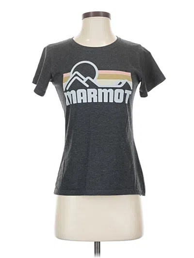 Pre-owned Marmot Short Sleeve T-shirt In Gray