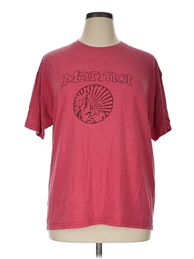 Pre-owned Marmot Short Sleeve T-shirt In Red
