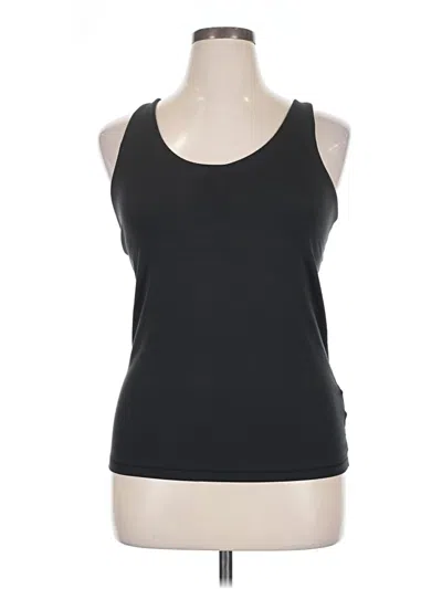 Pre-owned Marmot Sleeveless Top Black Halter Neckline Tops
