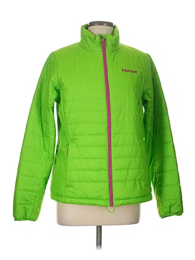 Pre-owned Marmot Snow Jacket In Green