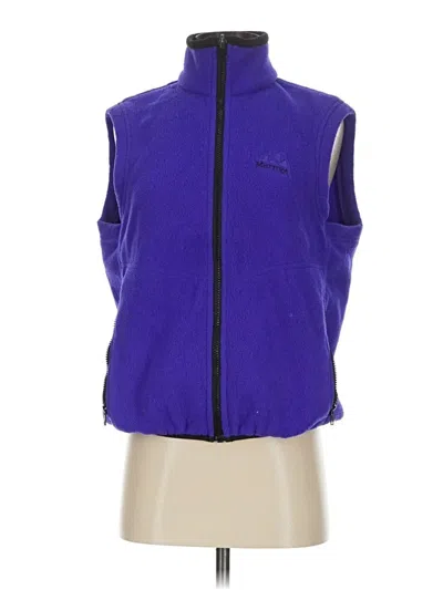 Pre-owned Marmot Sweater Vest In Purple