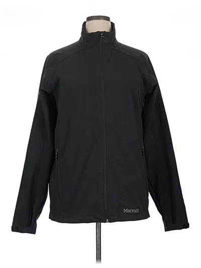Pre-owned Marmot Track Jacket In Black