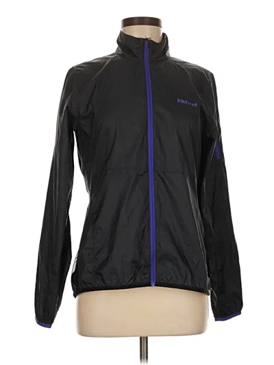 Pre-owned Marmot Track Jacket In Black