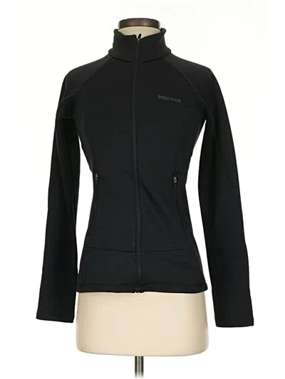 Pre-owned Marmot Track Jacket In Black