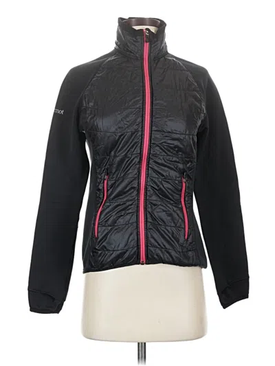 Pre-owned Marmot Track Jacket In Black