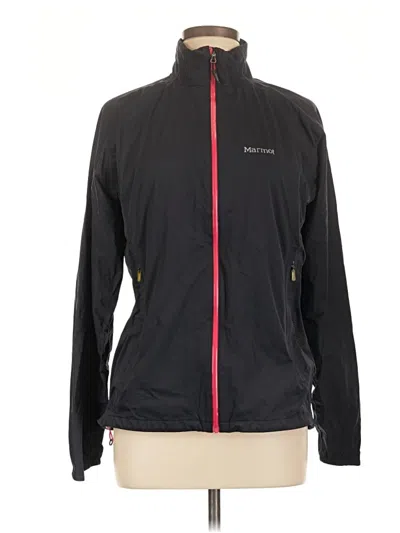 Pre-owned Marmot Track Jacket In Black