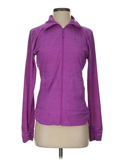 Pre-owned Marmot Track Jacket In Purple