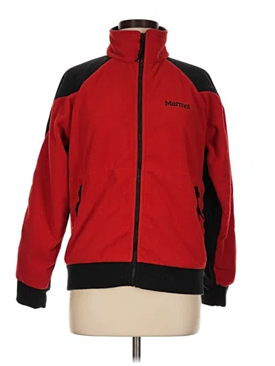 Pre-owned Marmot Track Jacket In Red