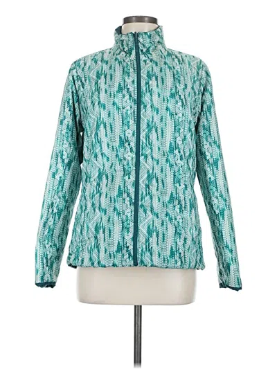 Pre-owned Marmot Track Jacket In Teal