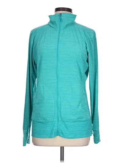 Pre-owned Marmot Track Jacket In Teal