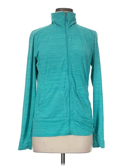 Pre-owned Marmot Track Jacket In Teal