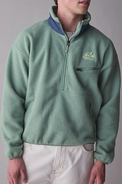 Marmot Uo Exclusive '94 Recycled Fleece Sweatshirt In Agate/thunderhead, Men's At Urban Outfitters