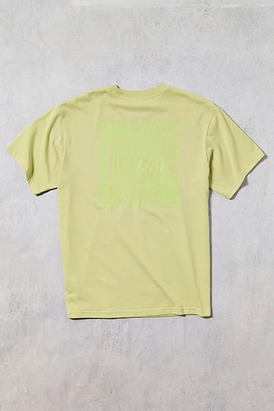 Marmot Uo Exclusive Quilted Sun Graphic Tee In Celery, Men's At Urban Outfitters