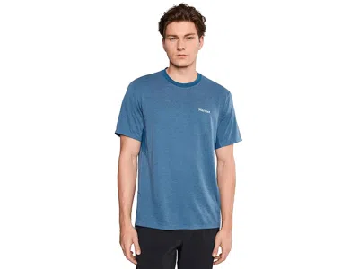 Marmot Uptrail Short Sleeve In Blue