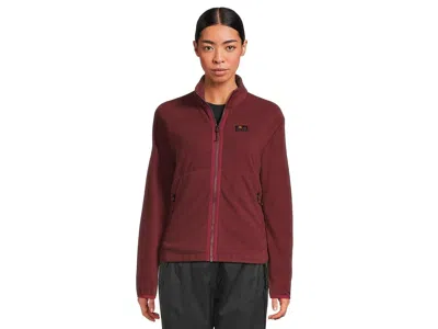 Marmot Upward Fleece Jacket In Burgundy