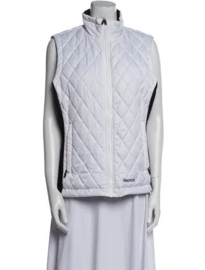 Pre-owned Marmot Vest In Blue