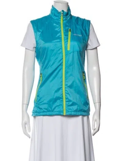 Pre-owned Marmot Vest In Blue