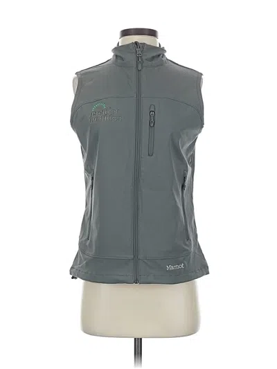 Pre-owned Marmot Vest In Gray