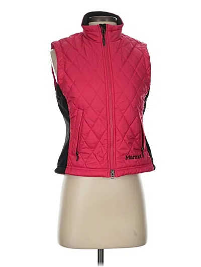 Pre-owned Marmot Vest In Red