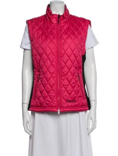 Pre-owned Marmot Vest In Red