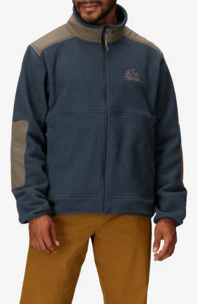 Marmot Wanderer High Pile Fleece Jacket In Blue