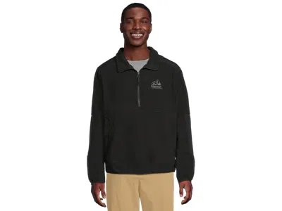 Marmot Wanderer High Pile Fleece Pullover In Black