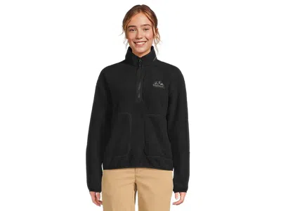 Marmot Wanderer High Pile Fleece Pullover In Black