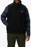 Marmot Wanderer High Pile Fleece Vest In Black