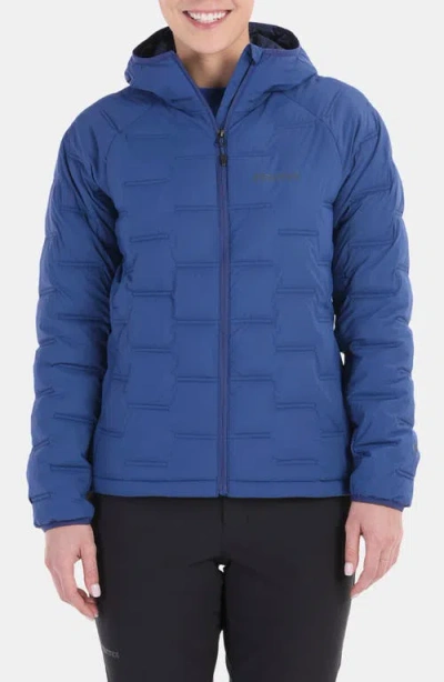 Marmot Warmcube™ Active Novus Insulated Hooded Jacket<br> In Twilight Blue