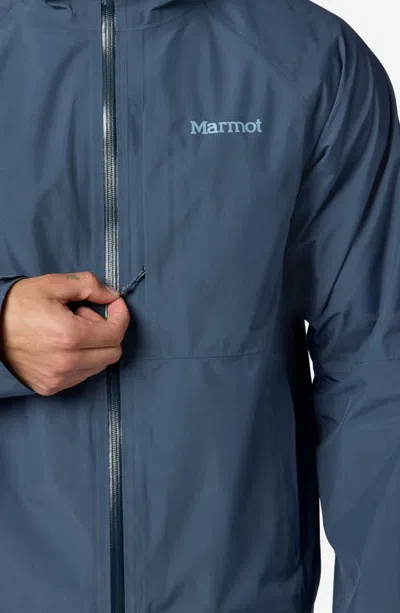 Marmot Waypoint Gore-tex® Waterproof Hooded Jacket In Thunderhead