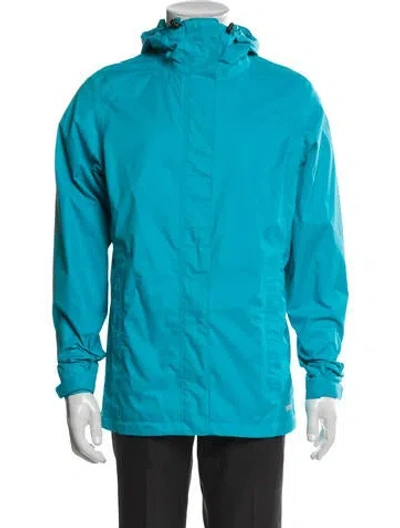 Pre-owned Marmot Windbreaker In Blue