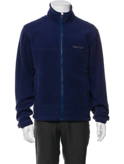 Pre-owned Marmot Windbreaker In Blue