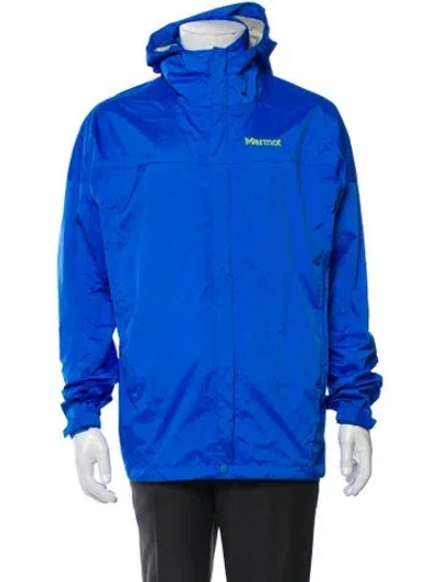 Pre-owned Marmot Windbreaker In Blue