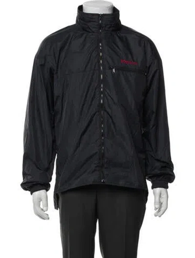 Pre-owned Marmot Windbreaker In Blue