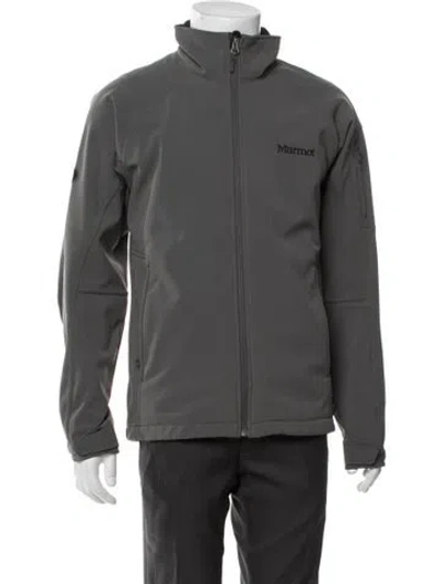 Pre-owned Marmot Windbreaker In Gray