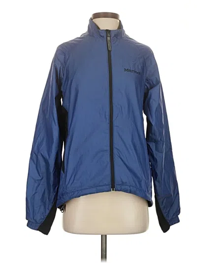 Pre-owned Marmot Windbreaker Jacket In Blue