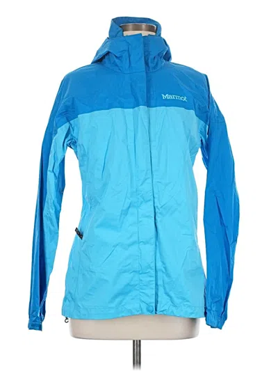 Pre-owned Marmot Windbreaker Jacket In Blue