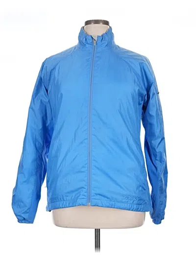 Pre-owned Marmot Windbreaker Jacket In Blue