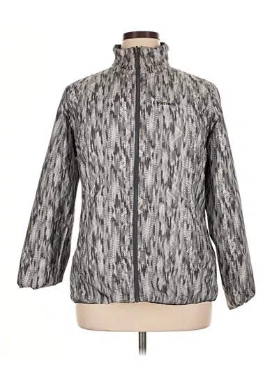 Pre-owned Marmot Windbreaker Jacket In Gray