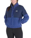 Marmot Women's 1/2-zip Retro Rocklin Fleece Jacket In Twilight Blue