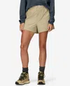 Marmot Women's Air Exchange Upf 40 Zip Secure 4" Shorts In Chinchilla