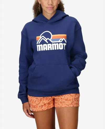 Marmot Women's Coastal Graphic-print Long-sleeve Hoodie