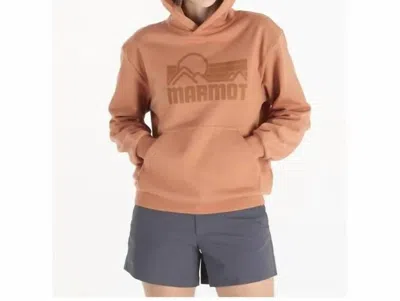 Marmot Women's Coastal Hoody In Sunburn In Brown