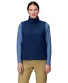 Marmot Women's Drop Lined Collar Vest In Blue