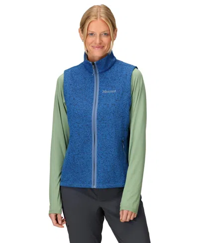 Marmot Women's Drop Lined Collar Vest In Rain Cloud