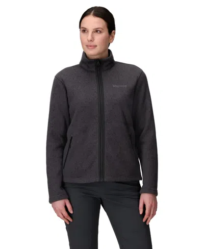 Marmot Women's Drop Lineed Collar Jackets In Black Heat