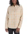 Marmot Women's Fairfax Flannel Shirt In Sandbar