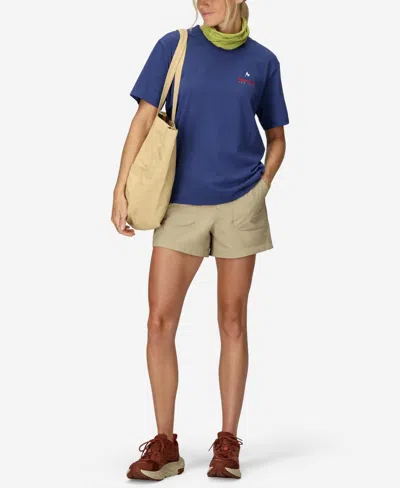 Marmot Women's For Life Short Sleeve Shirt In Twilight Blue