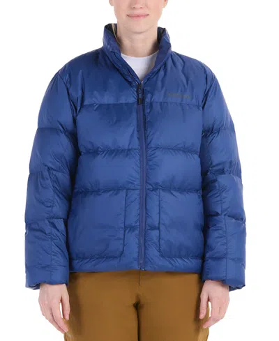 Marmot Women's Guide Down Puffer Jacket In Twilight Blue