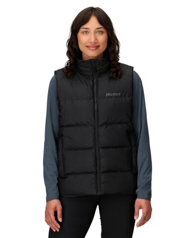 Marmot Women's Guides Down Puffer Sleeveless Vest In Black